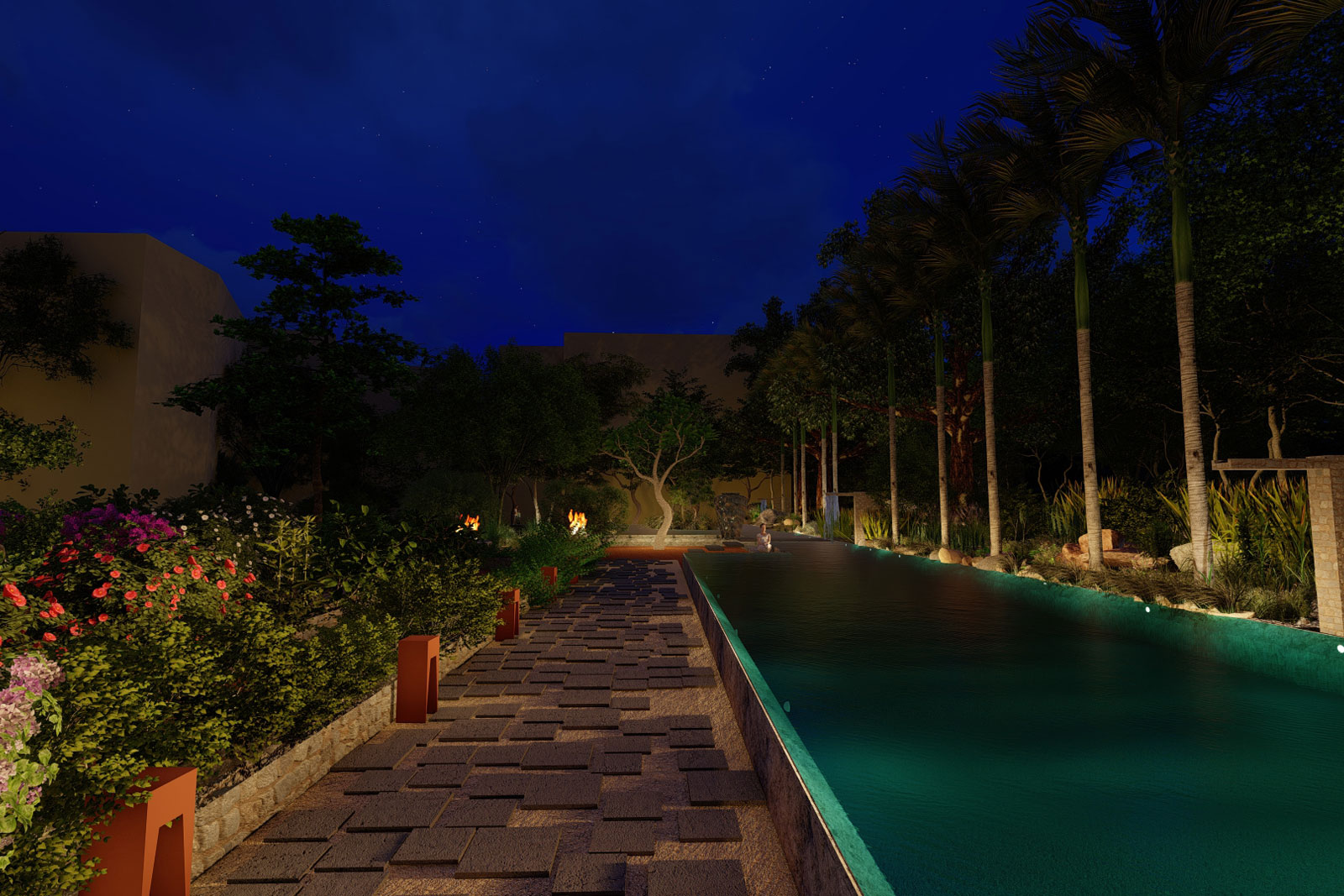 hospitality Architectural Designs by Design Cues for BARBERYN WAVES AYURVEDA RESORT LANDSCAPE DESIGN